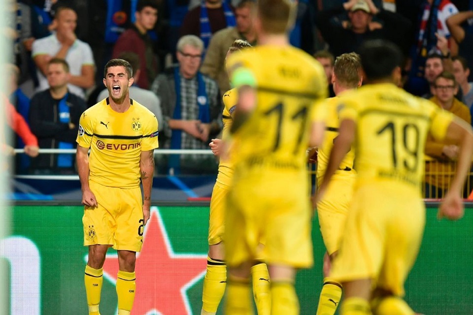 Liga Champions-Dortmund Susah Payah Menang di Kandang Club Brugge