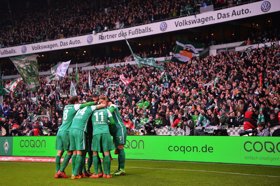 Bundesliga - Werder Bremen Naik ke Posisi Kedua
