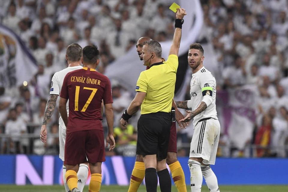 Berita Bola - Sergio Ramos, Kolektor Kartu Kuning Terbanyak di Liga Champions