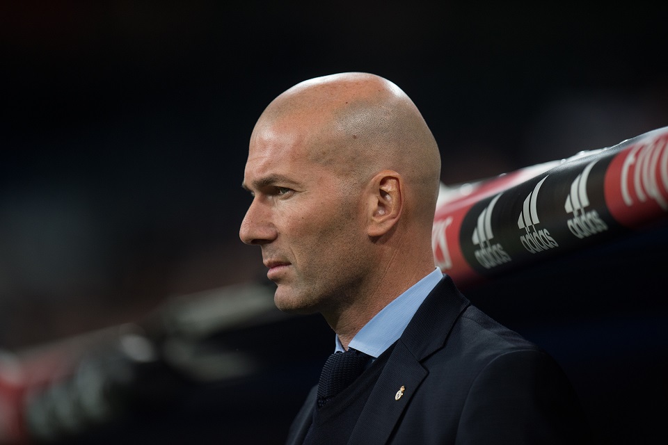 Agen- Zidane Tidak Tertarik Latih Klub Inggris