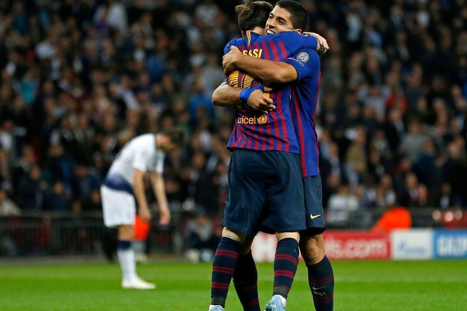 Drama 6 Gol, Barcelona Hancurkan Tottenham di Wembley
