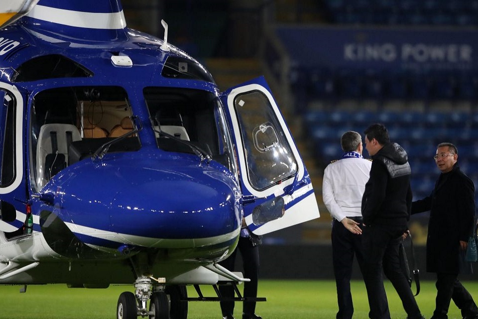 Helikopter Bos Leicester Alami Kecelakaan di Stadion