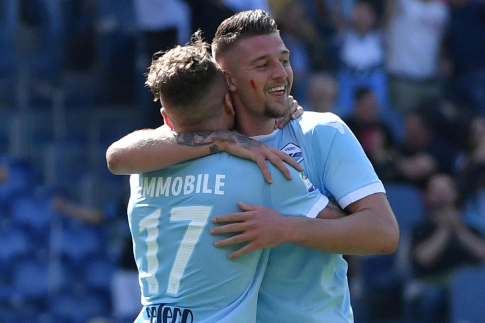 Lazio Perpanjang Kontrak Milinkovic-Savic dan Immobile