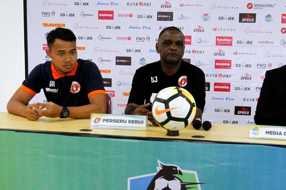 Liga 1; Wanderley Prediksi duel Siwijaya FC vs Perseru Akan Berlangsung Sengit
