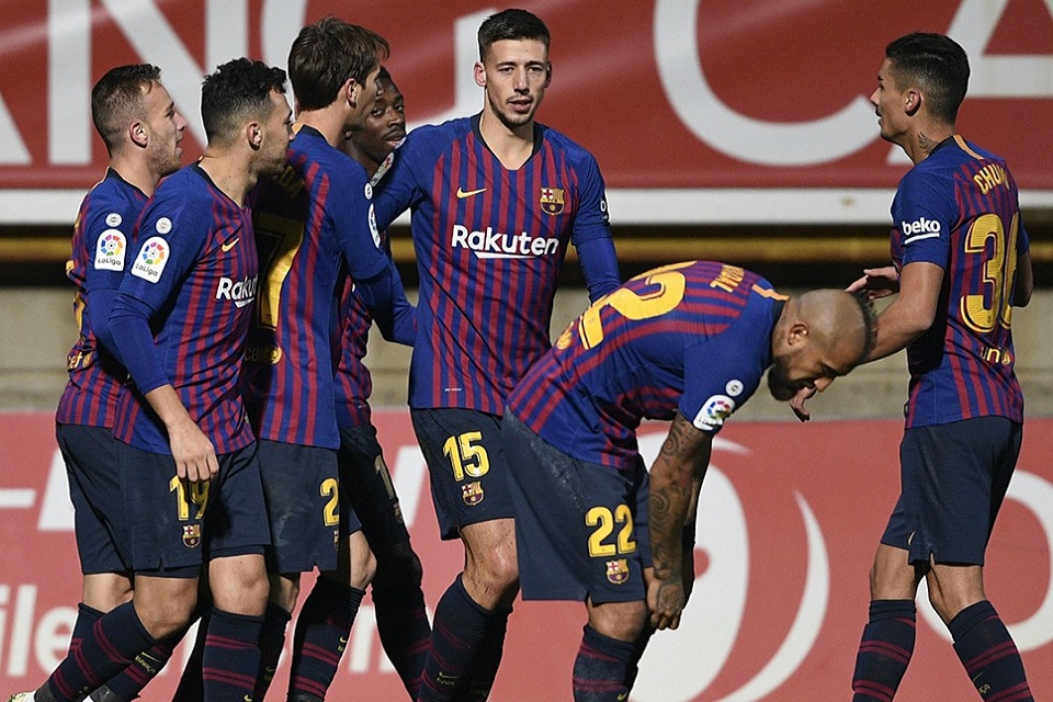 Barcelona Menang Dramatis atas Tim Divisi Tiga, Leonesa