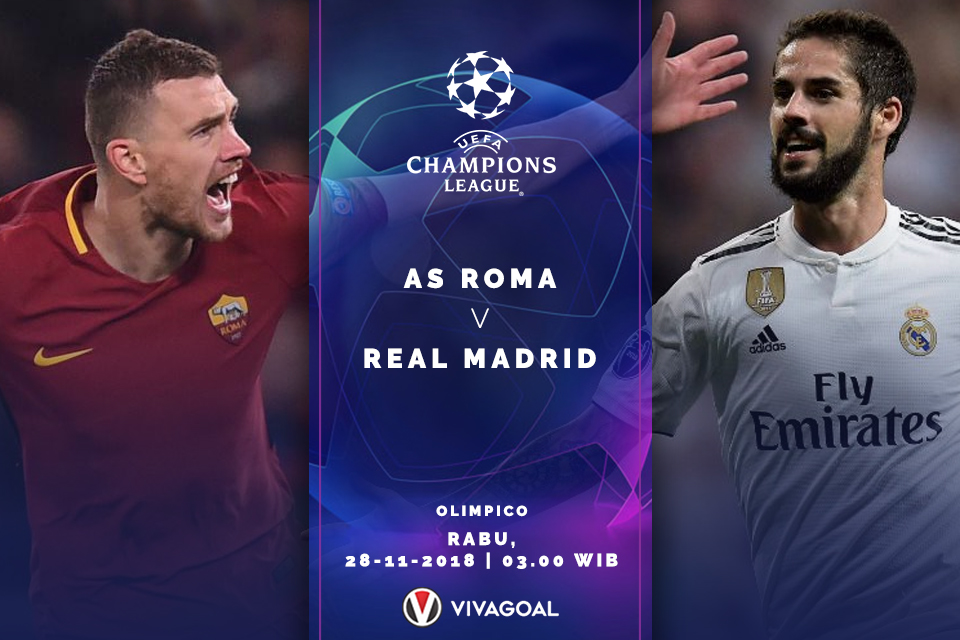 AS Roma-vs-Real Madrid UCL