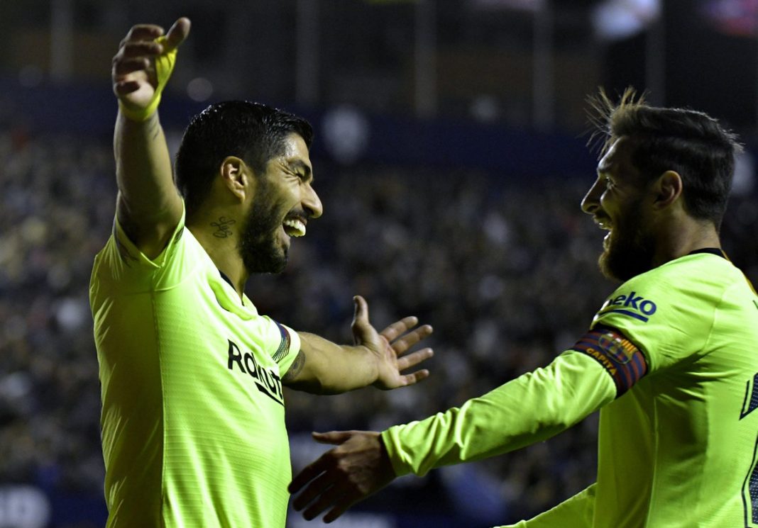 Duet Messi-Suarez Punya Gol Lebih Banyak dari 16 Tim La Liga