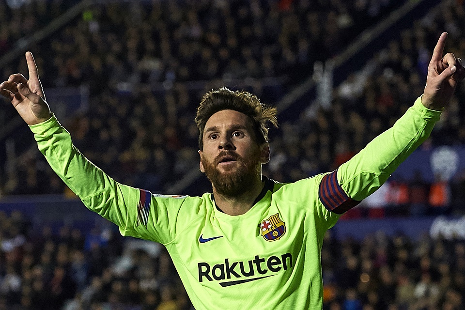 Messi, Pemain Pertama Tembus 50 Gol Tahun 2018