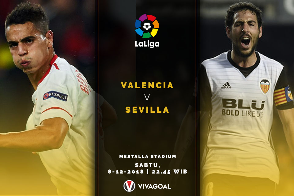 Valencia melawan Sevilla di La Liga