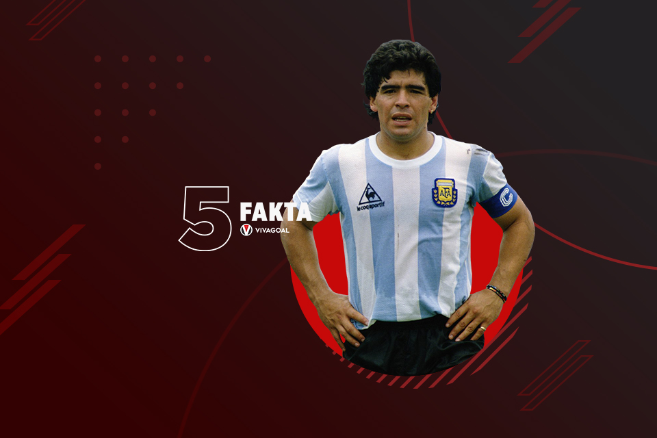 5 Fakta Sang Legenda Diego Maradona