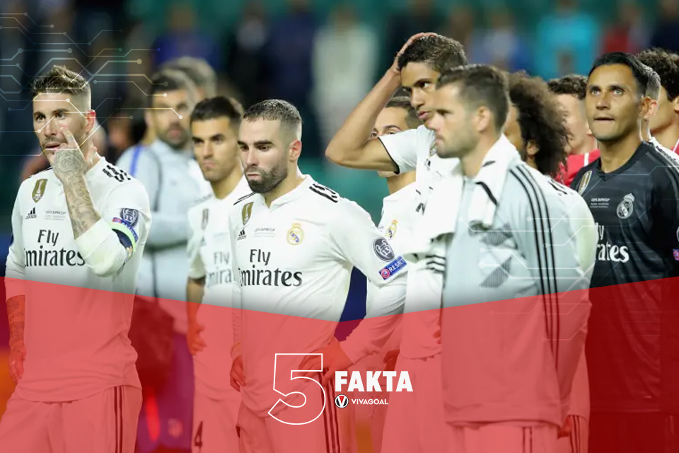5 Fakta Sejarah Real Madrid Tumbang Dengan Skor Telak