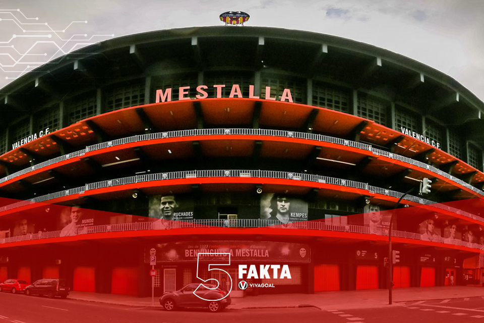 5 Fakta Sepakbola Stadion Mestalla