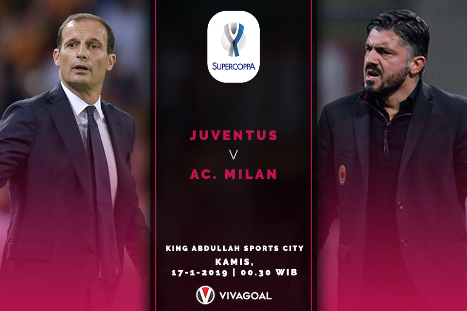 Supercoppa Italiana; Juventus vs AC Milan