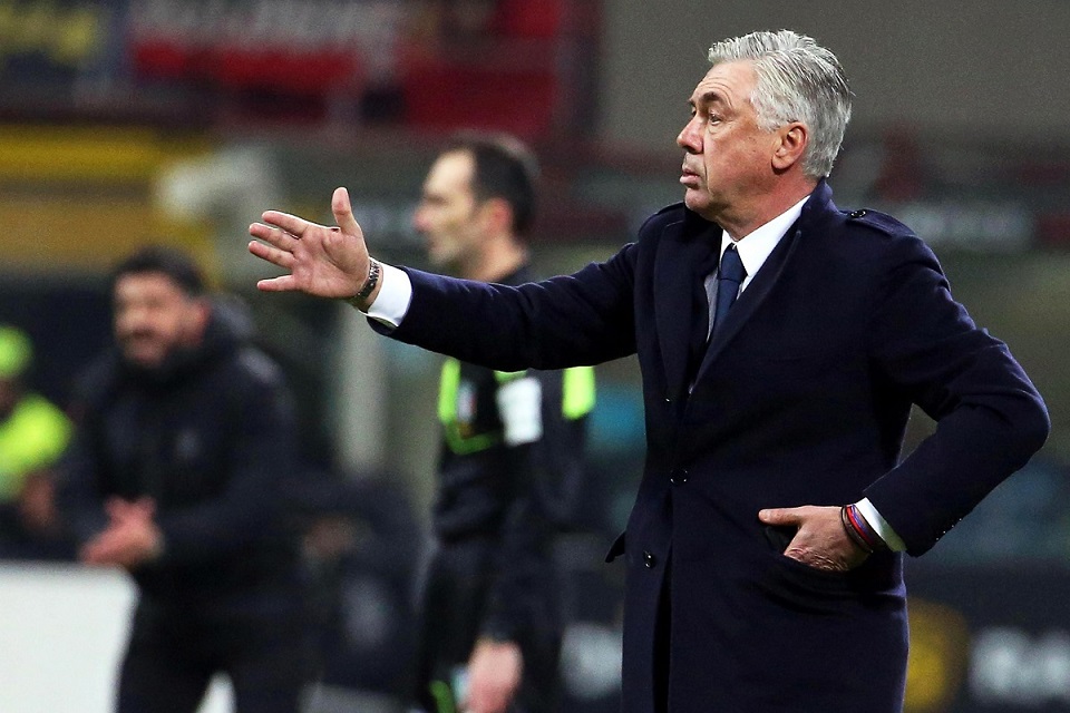 Ancelotti Kritik Pemain Napoli Terkait Hasil Imbang