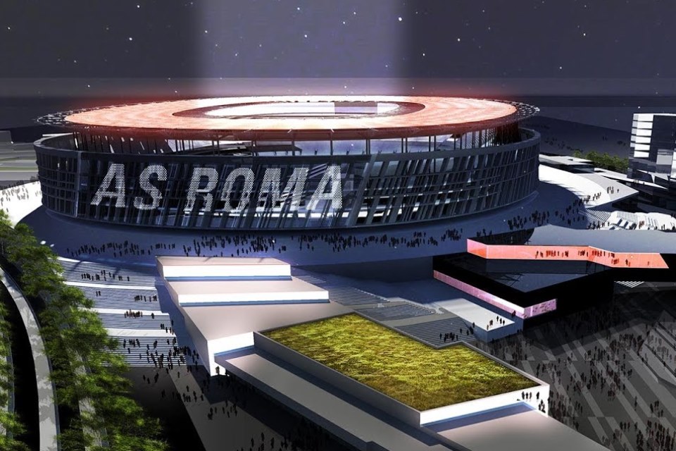 AS Roma Segera Bangun Stadion Baru