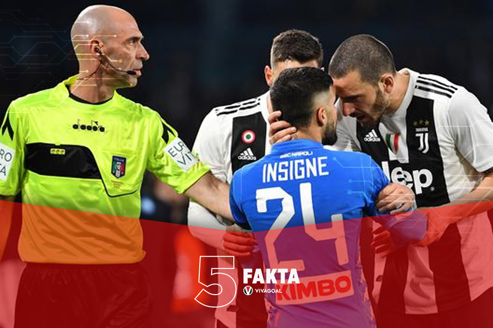 5 Fakta Tak Masuk Akal Usai Laga Napoli Vs Juventus