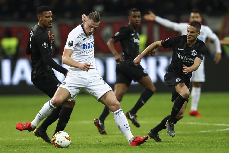 Cara Inter Redam Amukan Frankfurt di Liga Eropa