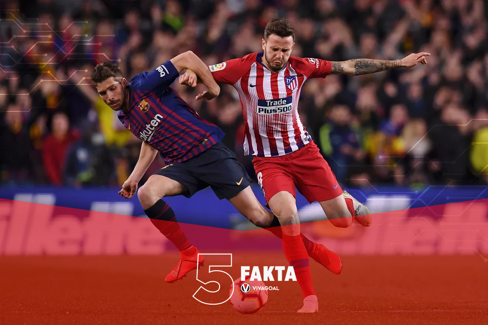5 Fakta Tak Terduga Laga Big Match Antara Atletico Madrid Vs Barcelona