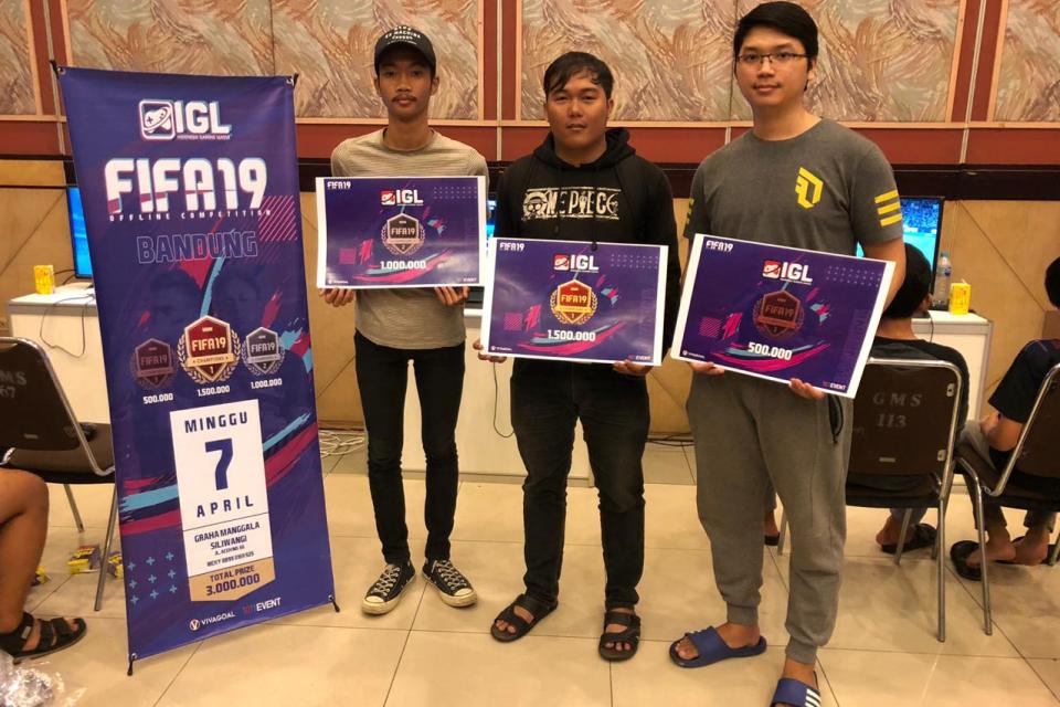 Pemenang FIFA 19 Offline Competition Bandung