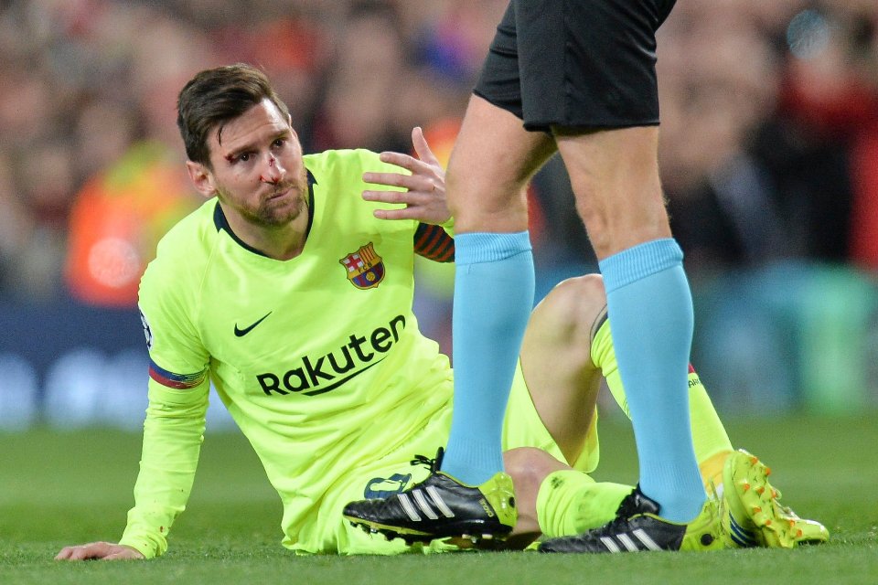 Messi Sampai Berdarah-darah Untuk Menangkan Barcelona