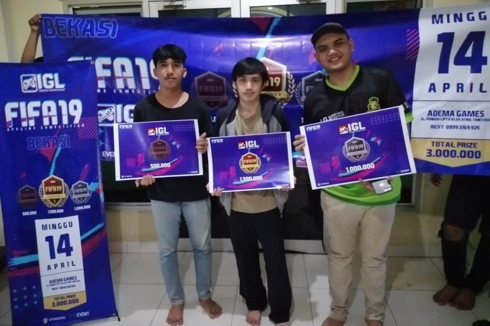 Pemenang FIFA 19 Offline Competition Bekasi