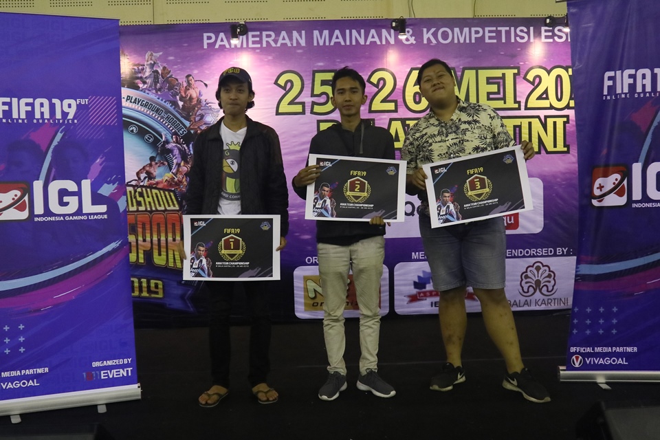 Amateur Championship Jakarta Sumbangkan Tiga Juara, Siapa Saja?