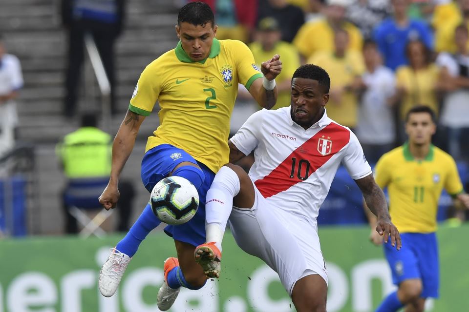 Starting Line Up Final Copa America 2019 Brazil v Peru