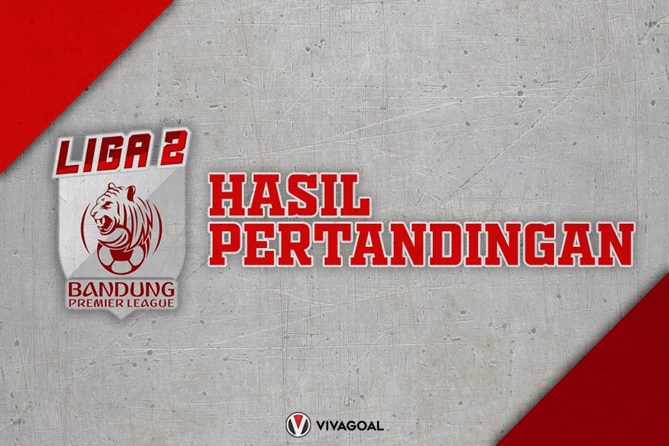 Hasil Pertanding Liga 2 Bandung Premier League