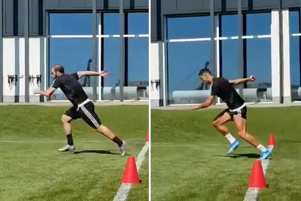 Perbedaan Lari Ronaldo dengan Higuain, Siapa yang Lebih Cepat
