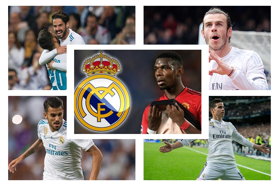 Real Madrid Siap Jual 5 Pemain Ini Demi Dapatkan Pogba, Siapa Saja?