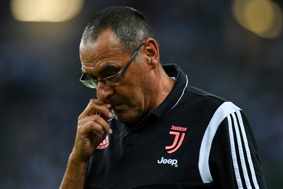 Terserang Pneumonia, Sarri Terpaksa Absen di Dua Laga Perdana Juventus