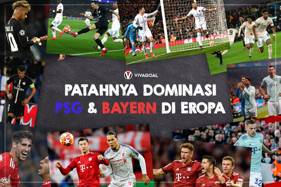 Patahnya Dominasi PSG dan Bayern Munchen