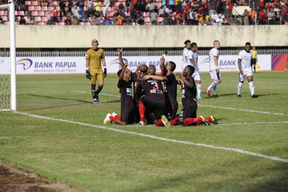 Hasil Shopee Liga 1 Persipura Bungkam Kalteng 2-0
