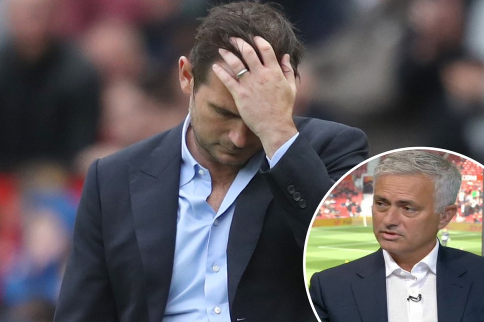 Mourinho Kritik Pemilihan Skuat Lampard kala Melawan MU
