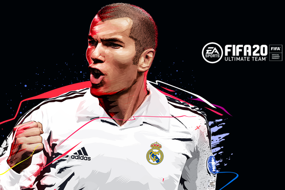 Zidane Memiliki Rating Fantastis di FIFA 20!