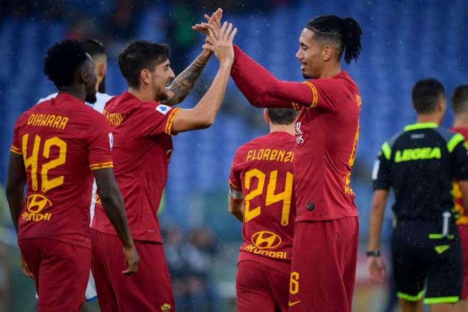 Hasil Roma Brescia: Ada Drama Penganuliran Tiga Gol dalam Kemenangan I Lupi