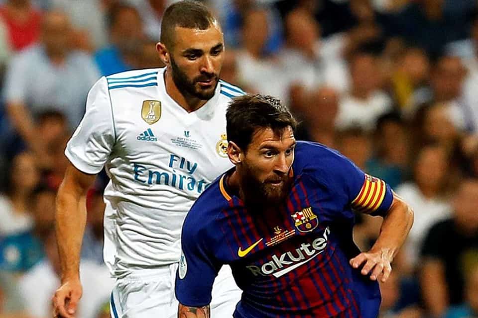 Lionel Messi dan Karim Benzema