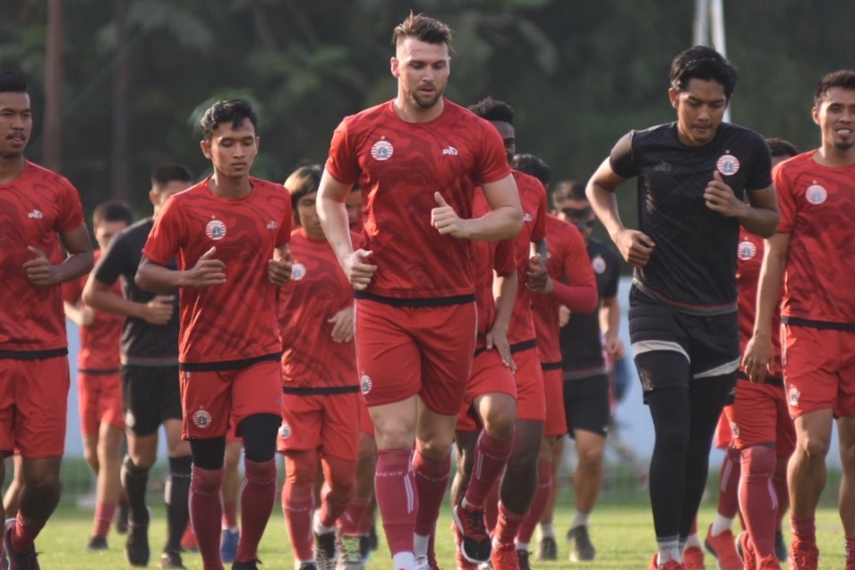 Jelang Laga Perdana Liga 1 2020, Persija Menggenjot Fisik Pemain