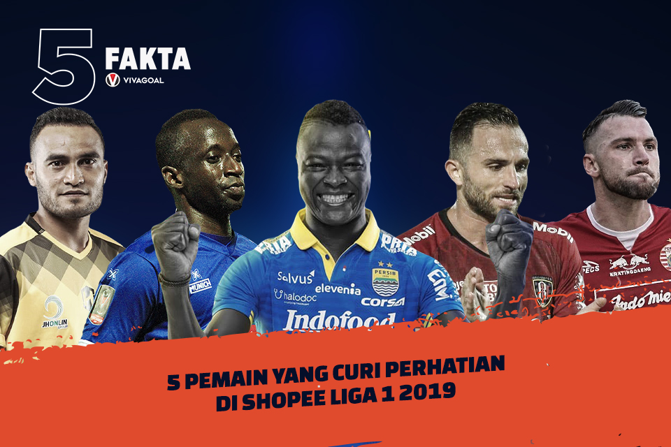 5 Pemain yang Curi Perhatian di Shopee Liga 1 2019