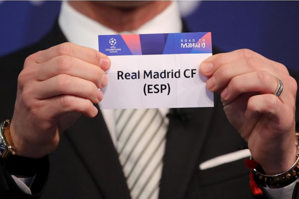 Drawing Liga Champions Real-Madrid