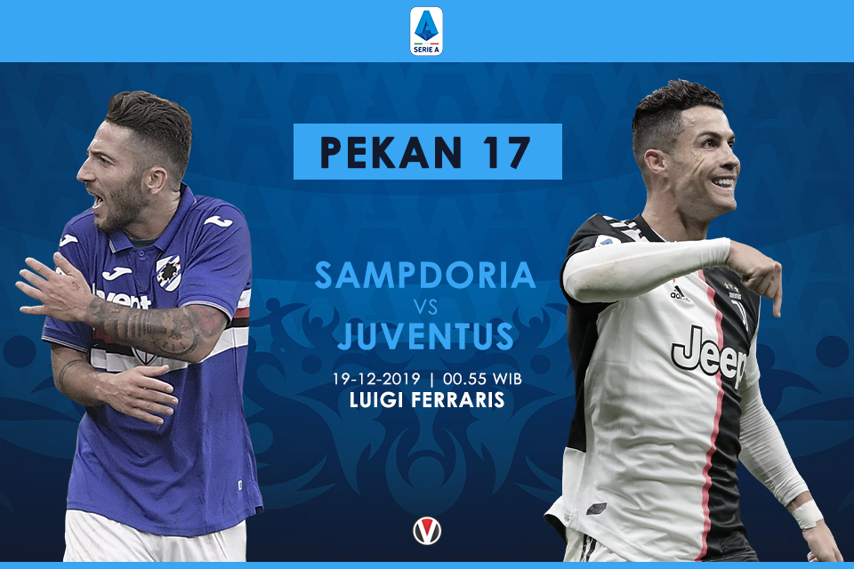 Prediksi Sampdoria Vs Juventus Ambisi Si Nyonya Tua Rebut Puncak Klasemen Serie A