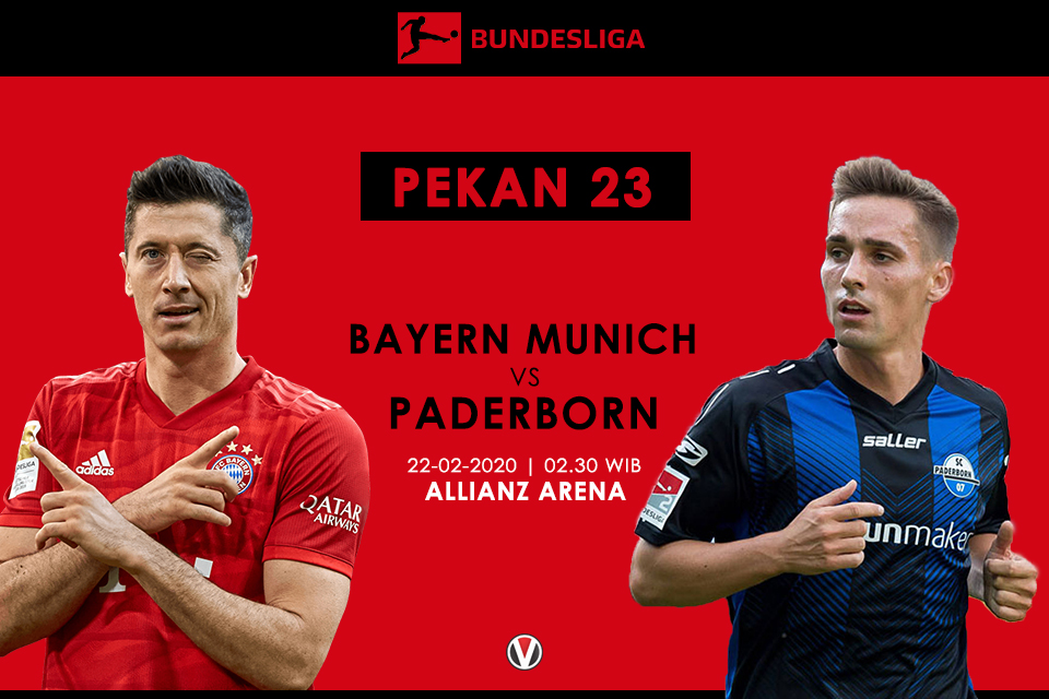 Prediksi Bayern Munchen vs Paderborn Tuan Rumah Krisis Bek