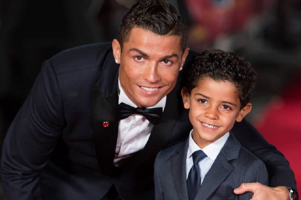Cristiano Ronaldo dan Ronaldo Jr