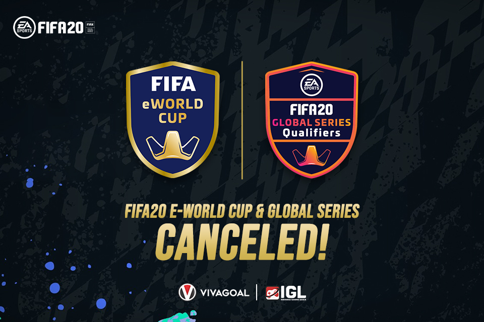 Rangkaian Global Series dan eWorld Cup FIFA 20 Resmi Dibatalkan, Kenapa?