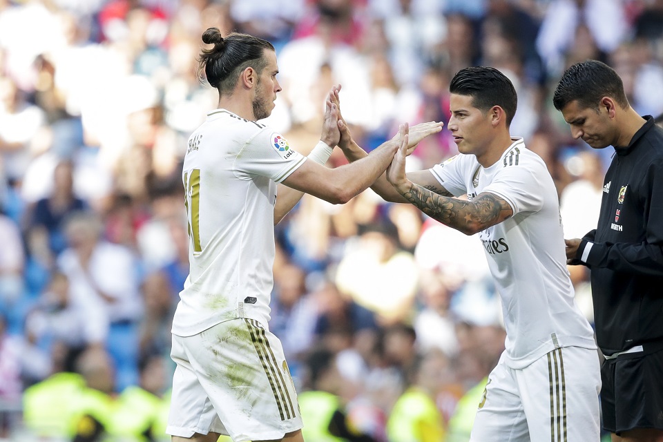 James Rodriguez dan Gareth Bale