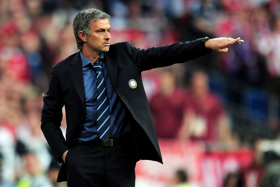 Jose Mourinho saat menjadi pelatih Inter Milan