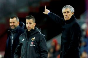 Quique Setien, pelatih Barcelona