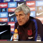 Barcelona Imbang, Setien Kecewa Campur Senang