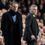 Carlo Ancelotti dan Jose Mourinho