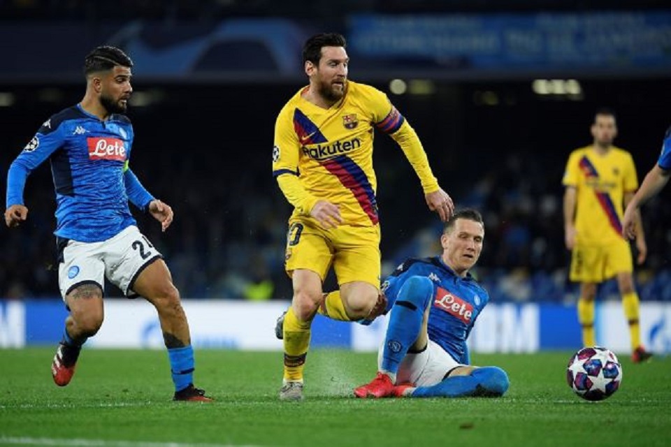 Lionel Messi vs Napoli